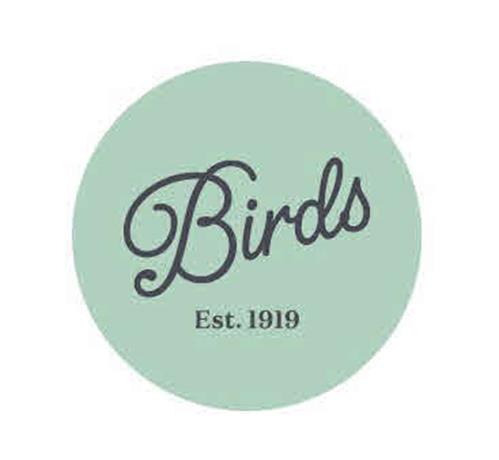 BIRDS EST. 1919 trademark