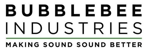 BUBBLEBEE INDUSTRIES MAKING SOUND SOUND BETTER trademark