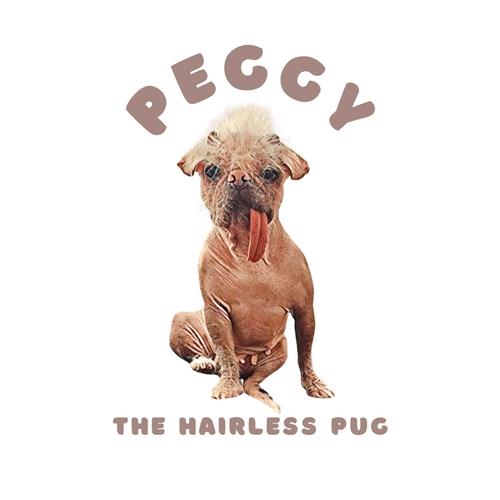 PEGGY THE HAIRLESS PUG trademark