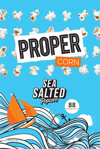 PROPER CORN SEA SALTED POPCORN trademark