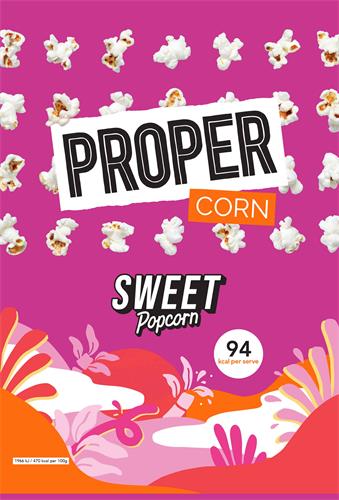 PROPER CORN SWEET POPCORN trademark