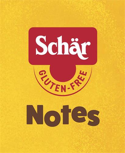 SCHÄR GLUTEN FREE NOTES trademark