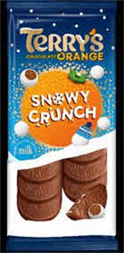 TERRY'S CHOCOLATE ORANGE SNOWY CRUNCH trademark