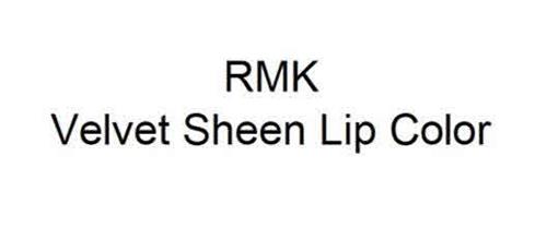 RMK VELVET SHEEN LIP COLOR trademark