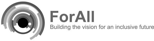 ForAll Building the vision for an inclusive future trademark