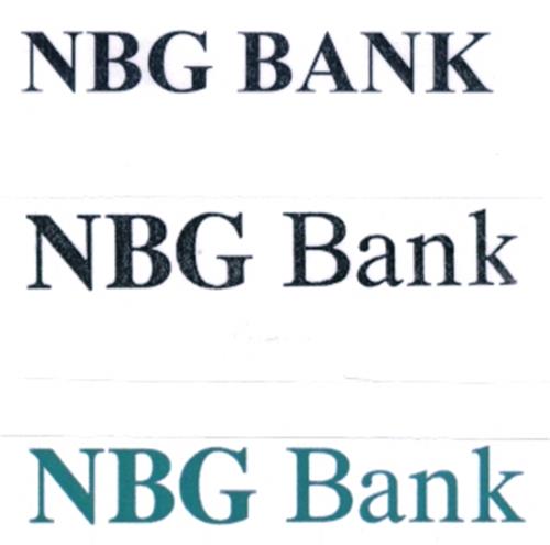 NBG BANK trademark