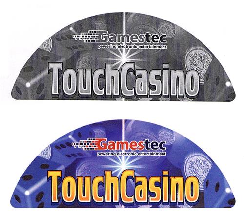 Gamestec powering electronic entertainment TouchCasino trademark