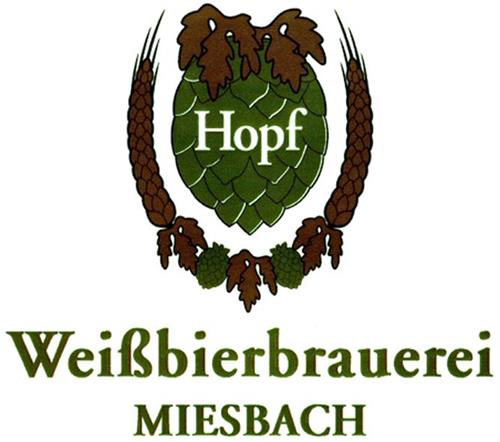 Hopf Weißbierbrauerei MIESBACH trademark