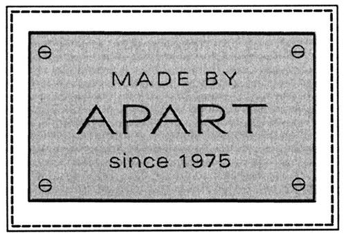 MADE BY APART since 1975 trademark