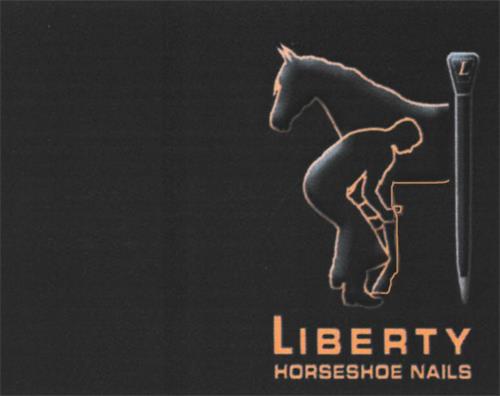 LIBERTY HORSESHOE NAILS trademark