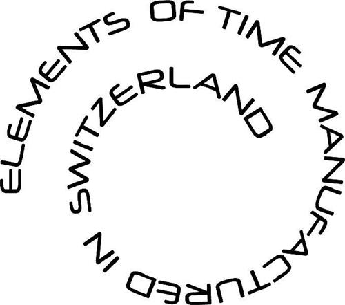 ELEMENTS OF TIME MANUFACTURED IN SWITZERLAND trademark