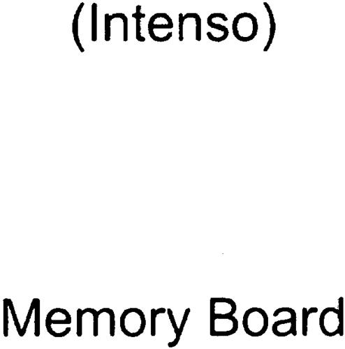 (Intenso) Memory Board trademark