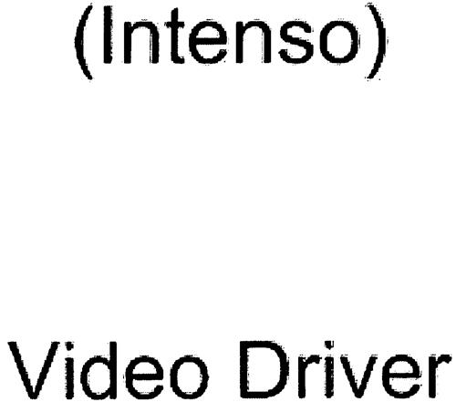 (Intenso) Video Driver trademark