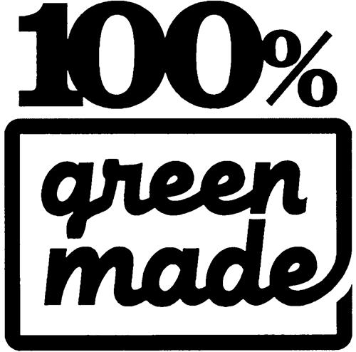 100% green made trademark