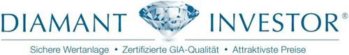 DIAMANT INVESTOR Sichere Wertanlage Zertifizierte GIA-Qualität Attraktivste Preise trademark