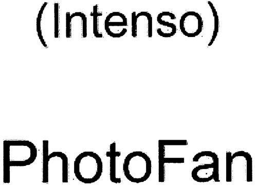 (Intenso) PhotoFan trademark