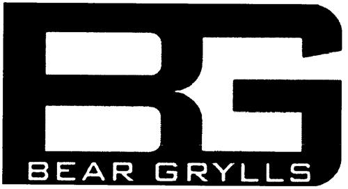 BG BEAR GRYLLS trademark