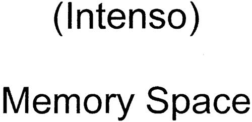 (Intenso) Memory Space trademark