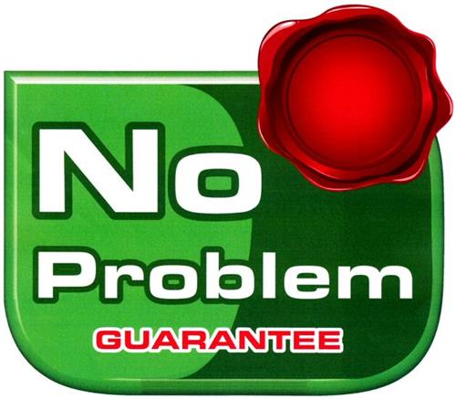 No Problem GUARANTEE trademark