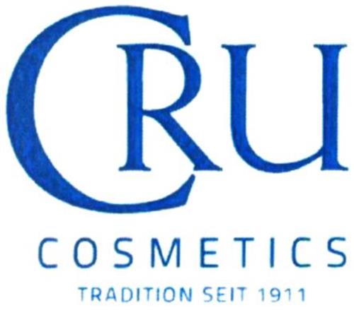 CRU COSMETICS TRADITION SEIT 1911 trademark