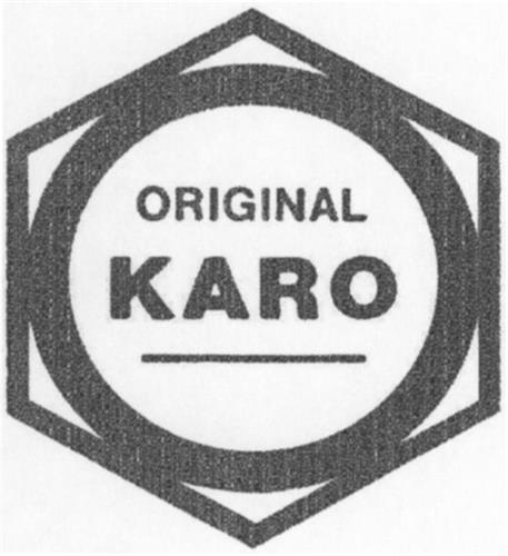 ORIGINAL KARO trademark