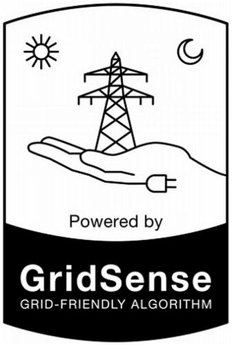 Powered by GridSense GRID-FRIENDLY ALGORITHM trademark