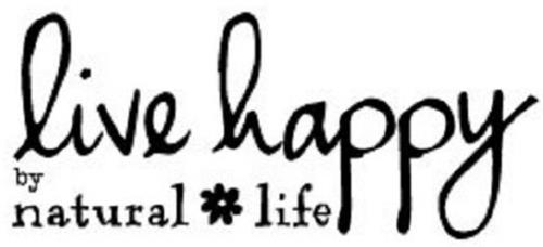 live happy by natural life trademark