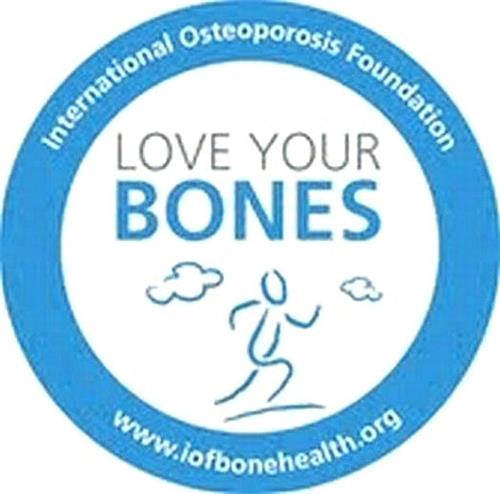 LOVE YOUR BONES International Osteoporosis Foundation www.iofbonehealth.org trademark