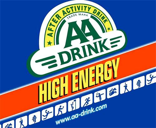 AA DRINK HIGH ENERGY trademark