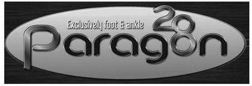 Paragon 28 Exclusively foot & ankle trademark