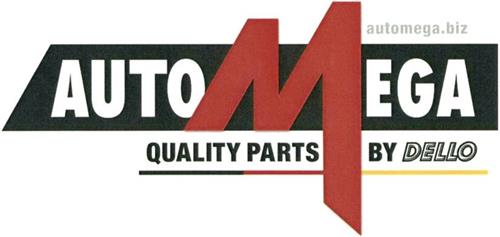 automega.biz AUTO MEGA QUALITY PARTS BY DELLO trademark