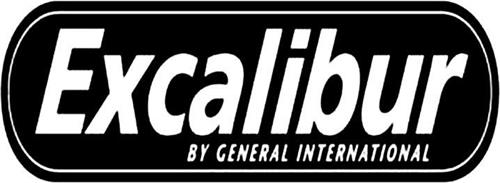 Excalibur BY GENERAL INTERNATIONAL trademark