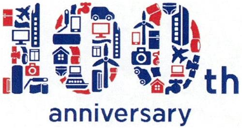 100th anniversary trademark