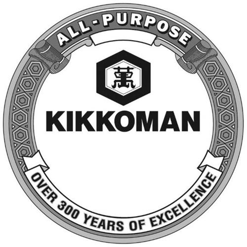 KIKKOMAN ALL-PURPOSE OVER 300 YEARS OF EXCELLENCE trademark