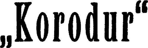 "Korodur" trademark