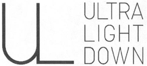 UL ULTRA LIGHT DOWN trademark