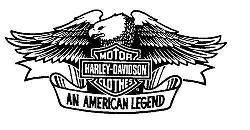 MOTOR HARLEY-DAVIDSON CLOTHES AN AMERICAN LEGEND trademark