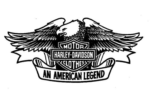 MOTOR HARLEY-DAVIDSON CLOTHES AN AMERICAN LEGEND trademark