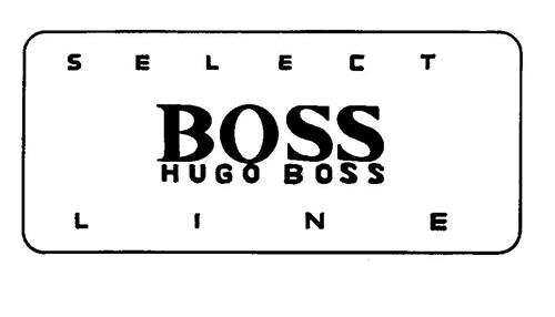 SELECT BOSS HUGO BOSS LINE trademark