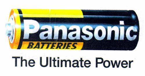 Panasonic BATTERIES The Ultimate Power trademark