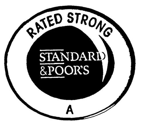 STANDARD & POOR'S RATED STRONG A trademark