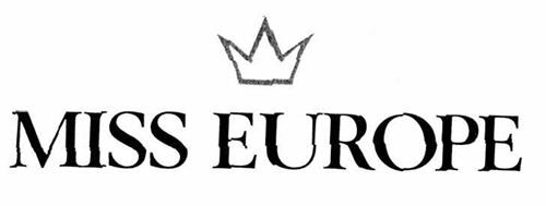 MISS EUROPE trademark