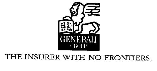 GENERALI GROUP THE INSURER WITH NO FRONTIERS. trademark