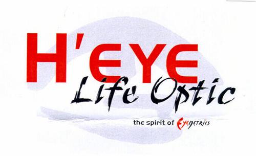 H' EYE Life Optic the spirit of EYEMETRICS trademark