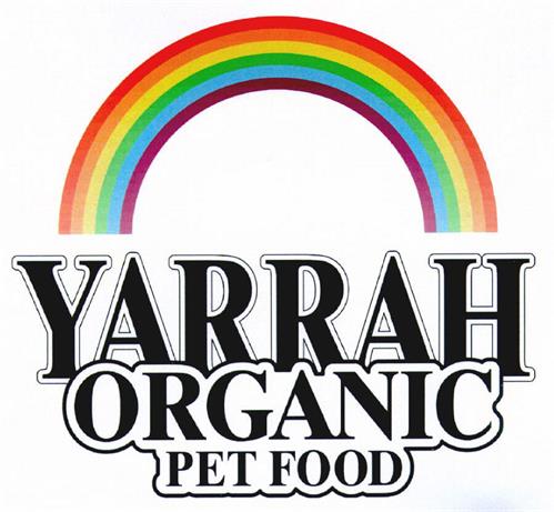 YARRAH ORGANIC PET FOOD trademark