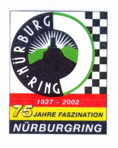 NÜRBURGRING 1927 - 2002 75 JAHREN FASZINATION trademark