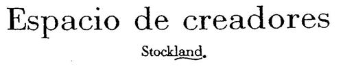 Espacio de creadores Stockland trademark