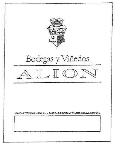 Bodegas y Viñedos ALION trademark