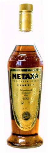 METAXA THE GREEK SPIRIT Internationally Acclaimed Since 1888 trademark