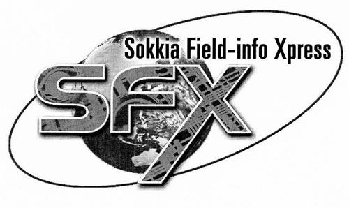 SFX Sokkia Field-info Xpress trademark